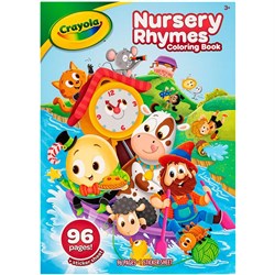 Crayola Color & Sticker Book Nursery Rhymes 96 Pages - Theodist