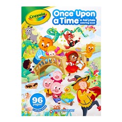 Crayola Once Upon a Time A Fairytale Coloring Book