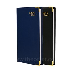 Regent 417AST 2024 Diary 160x85mm Black, Blue Week To An Opening - Theodist