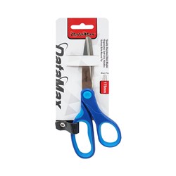 Datamax 4252 Scissors 175mm Blunt Tip Soft Grip Handles Blue - Theodist 