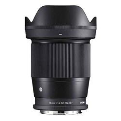 Sigma 16mm F/1.4 DC DN Contemporary Lens for Canon RF Mount 4402972 - Theodist
