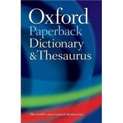 Oxford Paperback Dictionary & Thesaurus - Theodist