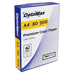 DataMax Premium Copy Paper Ultra White A4 80GSM 500 Sheets - Theodist