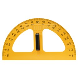 180 degree Blackboard and Whiteboard Protractor - Theodist