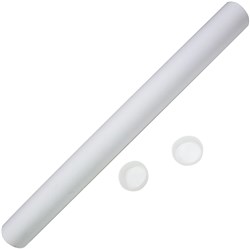 Postal Tube 518925 with End Caps L925xD70mm - Theodist