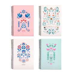 Dats A5 Spiral Notebook 120 Pages 70GSM Ruled Lines 71593 - Theodist