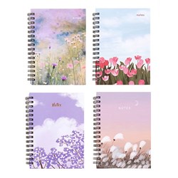 Dats A6 Spiral Notebook 120 Pages 70GSM Ruled Lines 70935 - Theodist