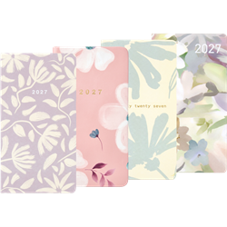 Dats 74097 Carnegie 2027 Diaries Assorted Designs Week To View - Theodist