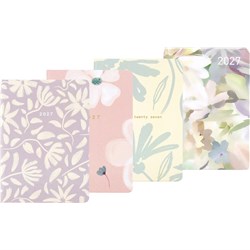 Dats 74100 2027 Diary Day To Page A5 2027 Assorted Floral Designs Foil - Theodist
