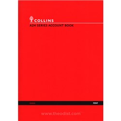 Collins A2A Series Account Book Feint 10200 - Theodist