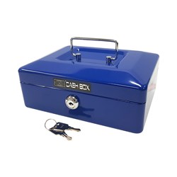 SR CB-2108 Cash Box Blue 200x155x80mm - Theodist