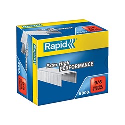Rapid Staples Extra High Performance 9/8 Super-Strong 5000 Pcs/Box - Theodist