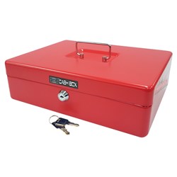 SR-9135 Cash Box Red 300x230x90mm - Theodist