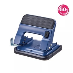 KW-triO 09616 Eternity Punch, 2 Holes, 30 Sheets, 6mm Hole, 50% Effort Reduced, Assorted Colours - Theodist