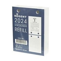 Regent 981 2024 Desk Calendar Refill - Theodist