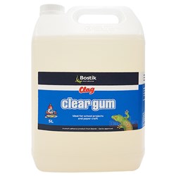 Bostik A66035 Clag Clear Gum Glue 5L - Theodist