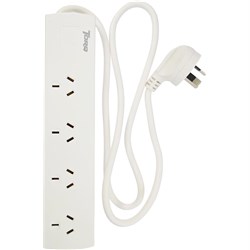 Torq 4 Outlet Power Board 10A (2400W) 1m Lead - Theodist