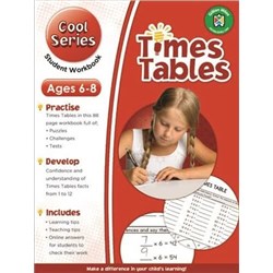 EC Cool Series Times Tables Work Book - Theodist