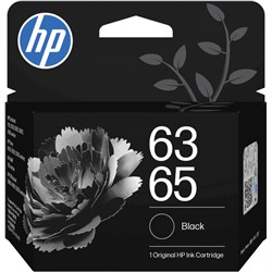 HP Ink 63/65 Black Cartridge B7RT3AA - Theodist