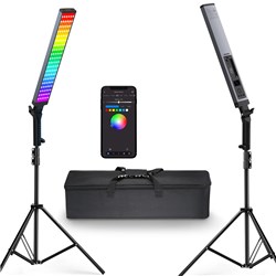 Neewer BH20C Remote RGB Light With Filter and Stand Kit - Theodist