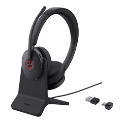 Yealink BH74 Headset USB-C/A Bluetooth Wireless Active Noise Cancellation with Stand - Theodist