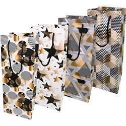 Gift Bottle Bag Assorted Shapes 36x12x10cm - Theodist