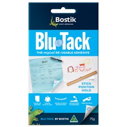 Bostik Blu Tack Reusable Adhesive 75g - Theodist