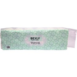 Bexly BX44TT Toilet Tissue 400 Sheets 2 Ply 12 Rolls/Bale - Theodist