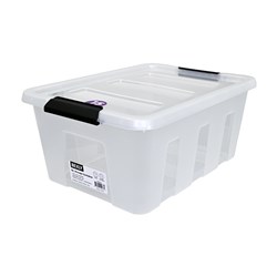 Bexly BX90017 Plastic Storage Container 15L Clear 175x420x300mm - Theodist
