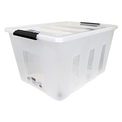 Bexly BX90020 Plastic Container 52L Clear 320x555x420mm - Theodist