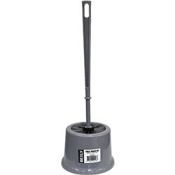 Bexly BX905 Toilet Brush Set, Dark Grey, 12x37cm - Theodist