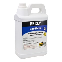 Bexly BXTBC5L Loo Shine Bathroom & Toilet Bowl Cleaner Concentrate 5L - Theodist