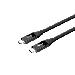 Unitek C14100ABK01-2M USB4 USB-C Cable, 2M, 240W, 40G, 8K 60Hz, Compatible with Thunderbolt 4/3 - Theodist