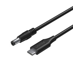 Unitek C14116BK 65W USB-C to DC Cable, 5.5x2.5mm, 1.8M, Power Charging 20V 3.25 - Theodist
