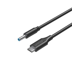 Unitek C14117BK-1.8M 65W USB-C to DC Cable, 4.5 x 3mm, 1.8M Power Charging Cable for HP Laptop - Theodist