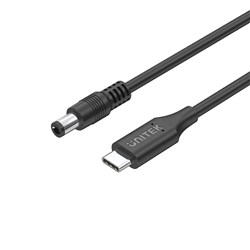 Unitek C14119BK 65W USB-C to DC 5.5*1.7mm Power Charing Cable 20V 3.25A - Theodist