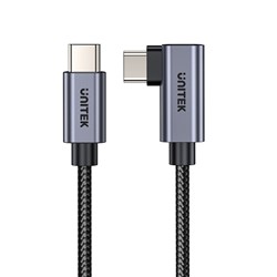 Unitek C14123BK-2M Cable Charging USB-C Male to Male PD 2m 100W Black - Theodist