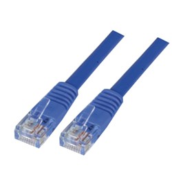 Belkin CAT505 Cat 5E Patch Cable T-568A Straight-Through 5m, Blue - Theodist