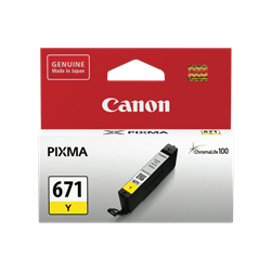 Canon CLI671 Yellow Ink Cartridge - Theodist