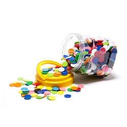 Learning Can Be Fun Assorted Colour Counters 1000 Pieces - Theodist