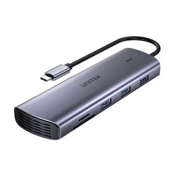 Unitek D1113A USB-C 9 in 1 56GBps Hub Space Grey  - Theodist