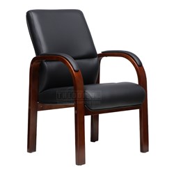 Chair D3001 Leather, Visitor, Meeting - Theodist