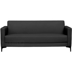 Sofa DA10983 Three Seater Black 1770x740x730mm - Theodist