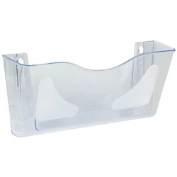 Deflecto 63101 Document Holder A4, Wall Mount, Single Pocket, Landscape - Theodist