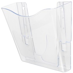 Deflecto 63001 Document Holder A4, Wall Mount, Single Pocket. Portrait - Theodist