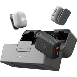 DJI Mic Mini 2, 2 TX + 1 RX + Charging Case, CP.RN.00000529.02 - Theodist