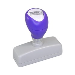 Stamp Pre-Inked Custom Design 13x55mm DM1355 - Theodist