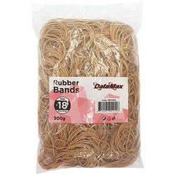 DataMax DM18500 No.18 Rubber Bands 50x1.5mm 500g - Theodist