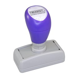 Stamp Pre-Inked Custom Design 22x55mm DM2255 - Theodist