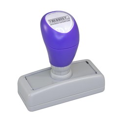 Stamp Pre-Inked Custom Design 22x67mm DM2267 - Theodist